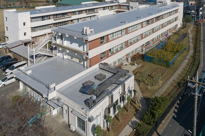 鴻巣市立松原小学校　屋上防水